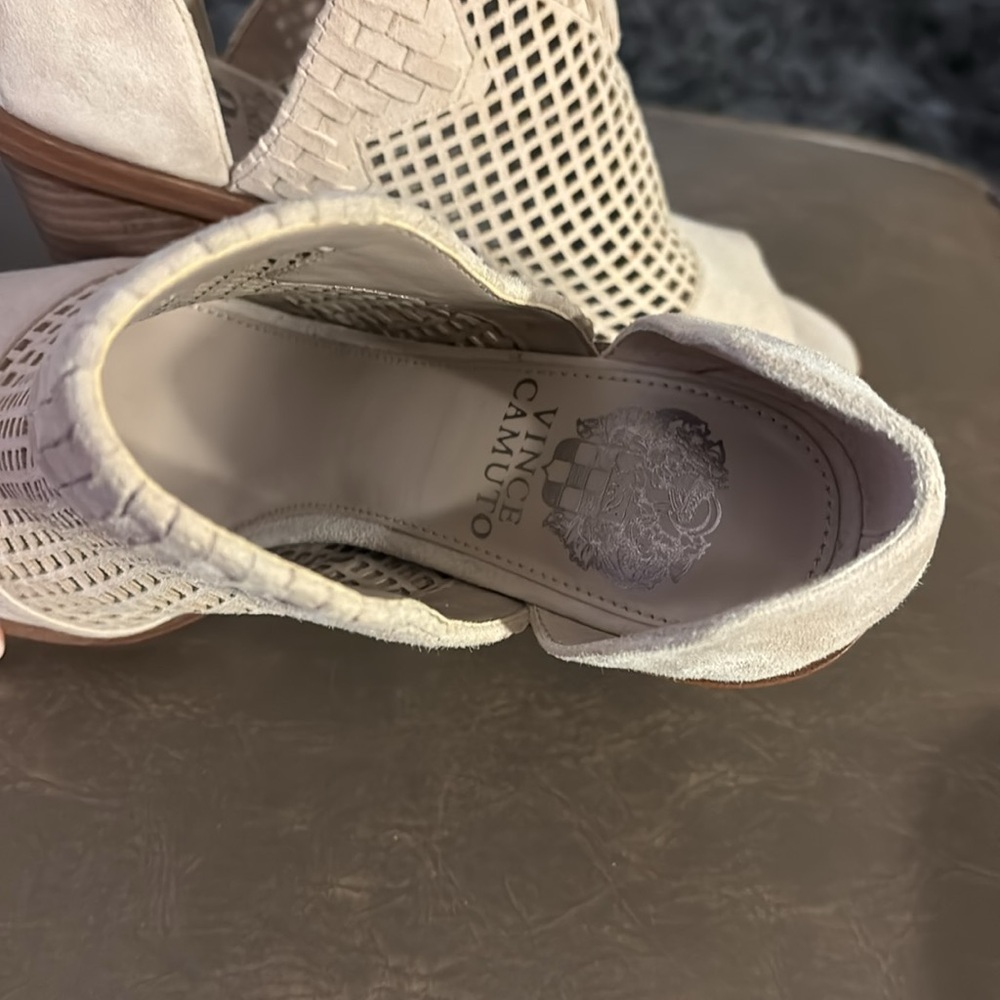 Vince Camuto Open Toe Booties - image 3